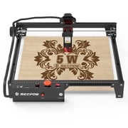 Mecpow 5W Laser Engraving Machine with Safety Lock, Emergency Stop, Flame Detection, Gyroscope Sensor- High-Precision Engraving-Mecpow X3 5W
