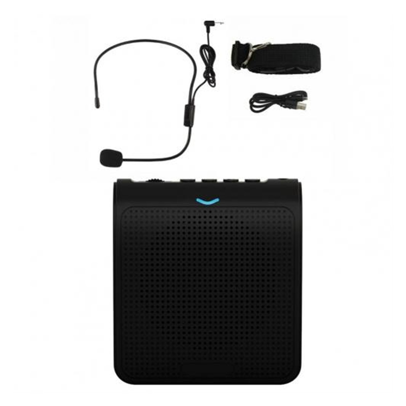 5W Mini Voice Amplifier Loudspeaker With Microphone Rechargeable Speaker For Teacher Loudspeaker Microphone ,Easy to Operate