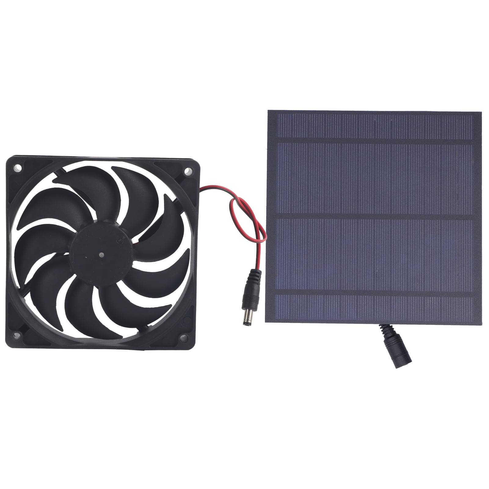 5W Solar Panel Board with Ventilation Fan for Greenhouse Pet House