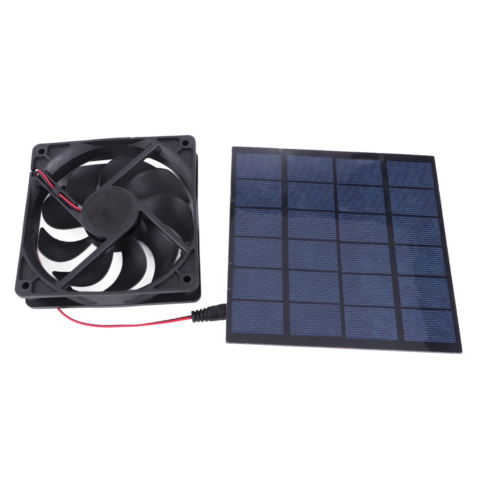 5W Solar Panel Fan Eco Friendly Low Noise Compact Portable Solar Panel