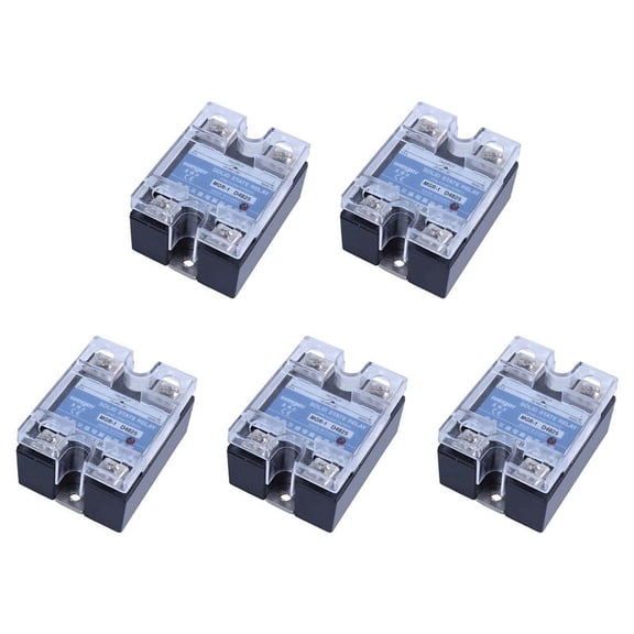 5X -1 D4825 Single-Phase Solid State Relay SSR 25A DC 3-32 V AC 24-480 V