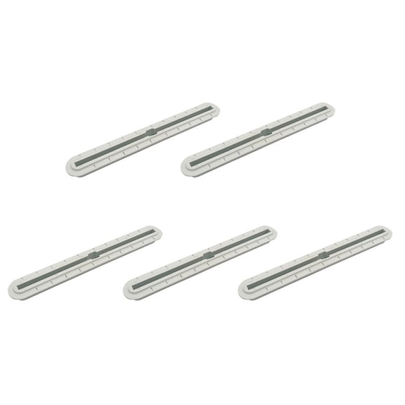 5X 10.75 Inch Surfboard Fin Box Board Long Board Wakeboard Center Fin Box Surfing Accessories,White,5 x Surfboard Fin Box,White