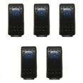 thumbnail image 1 of 5X 12V 20 Amp Waterproof Blue LED On/Off Boat Marine SPST 3P Rocker Switch with Light,5 switch,black, 1 of 8
