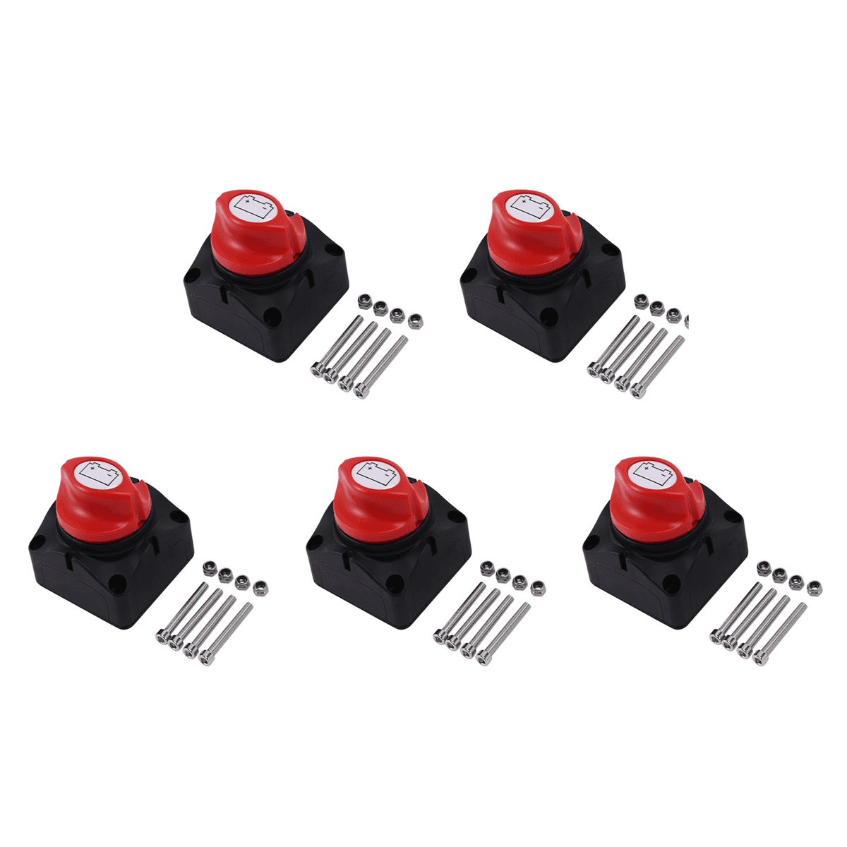 5X 12V48V Battery Disconnect Switch Battery Isolator Switch Cut Off