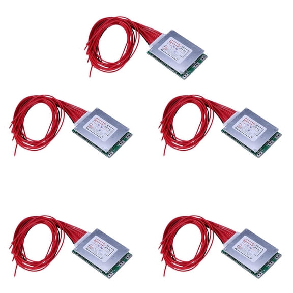 5X 14S 52V 35A Li-Ion Lipolymer Battery Protection Board PCB Board for E-Bike EScooter