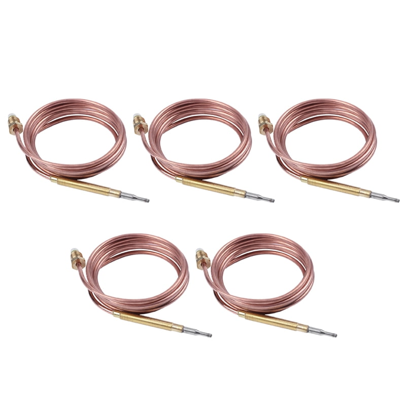 5X 1500mm Gas Stove Universal Thermocouple Kit M6X0.75 with Overflow