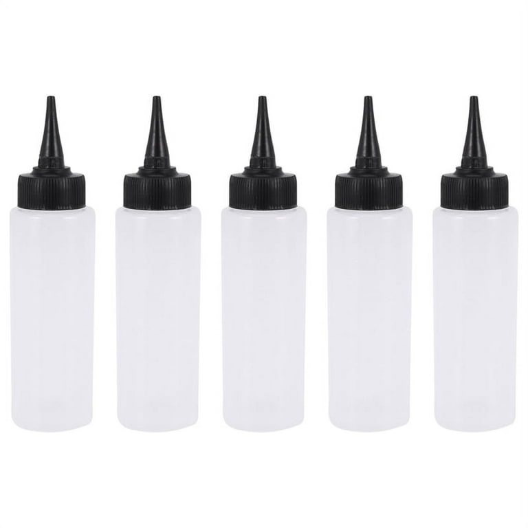 Small Soft Plastic Salon Hair Color Measuring Applicator Bottle With Scale  Hairdressing Supplies Shampoo Bottle