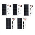 thumbnail image 1 of 5X 15W Solar Panel 12-18V Solar Cell Solar Panel for Phone RV Car MP3 PAD Charger Outdoor Battery Supply B, 1 of 7