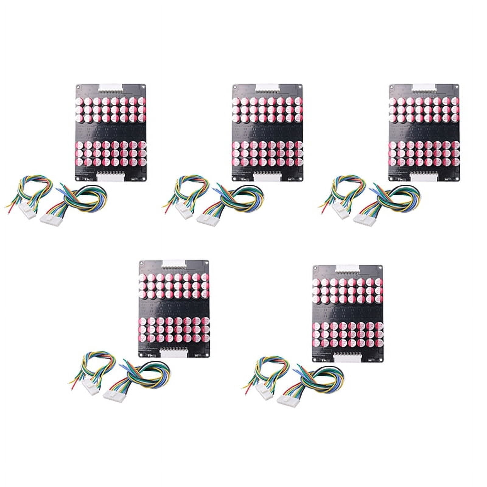 5X 16S 5A Balance Li-Ion Lifepo4 Lto Active Lithium Battery Equalizer Balancer Plate Capacitor 48V 60V 16S