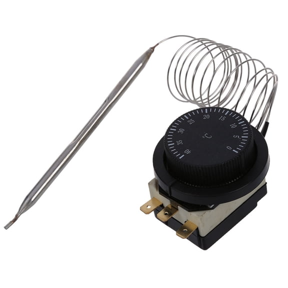 5X 1NC 1NO AC 250V/380V 16A 0-40C Temperature Control Switch Capillary Thermostat