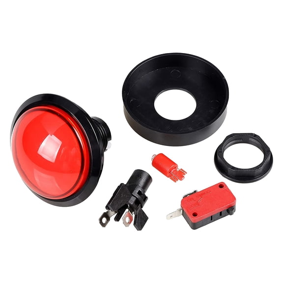 5X 2.36 Inch LED Push Button for Arcade Machine Video Games Console