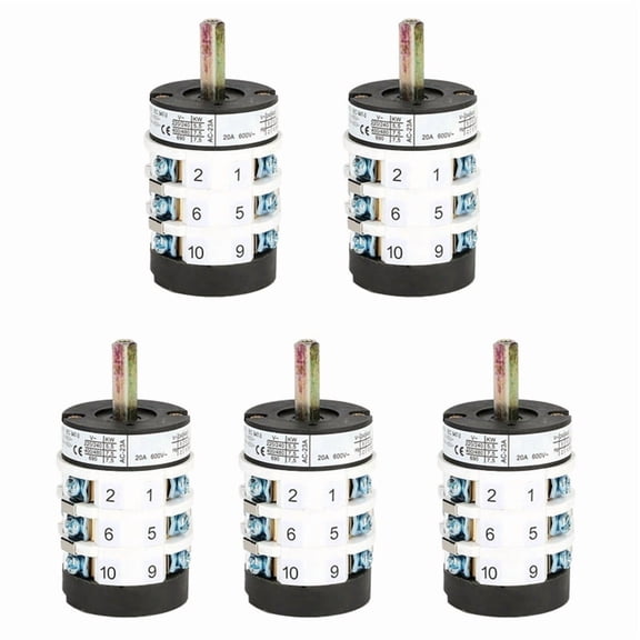 5X 20A 220/380V Tyre Changer Motor Forward Reverse Switch Forward and Reverse Foot Pedal