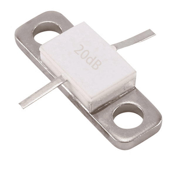 5X 20DB 100Watts ATTENUATORS FLANGED 100Watt 20Db RFP 100W 20DB 100WATTS DC-3.0 Ghz 50Ohms LOW VSWR High Power