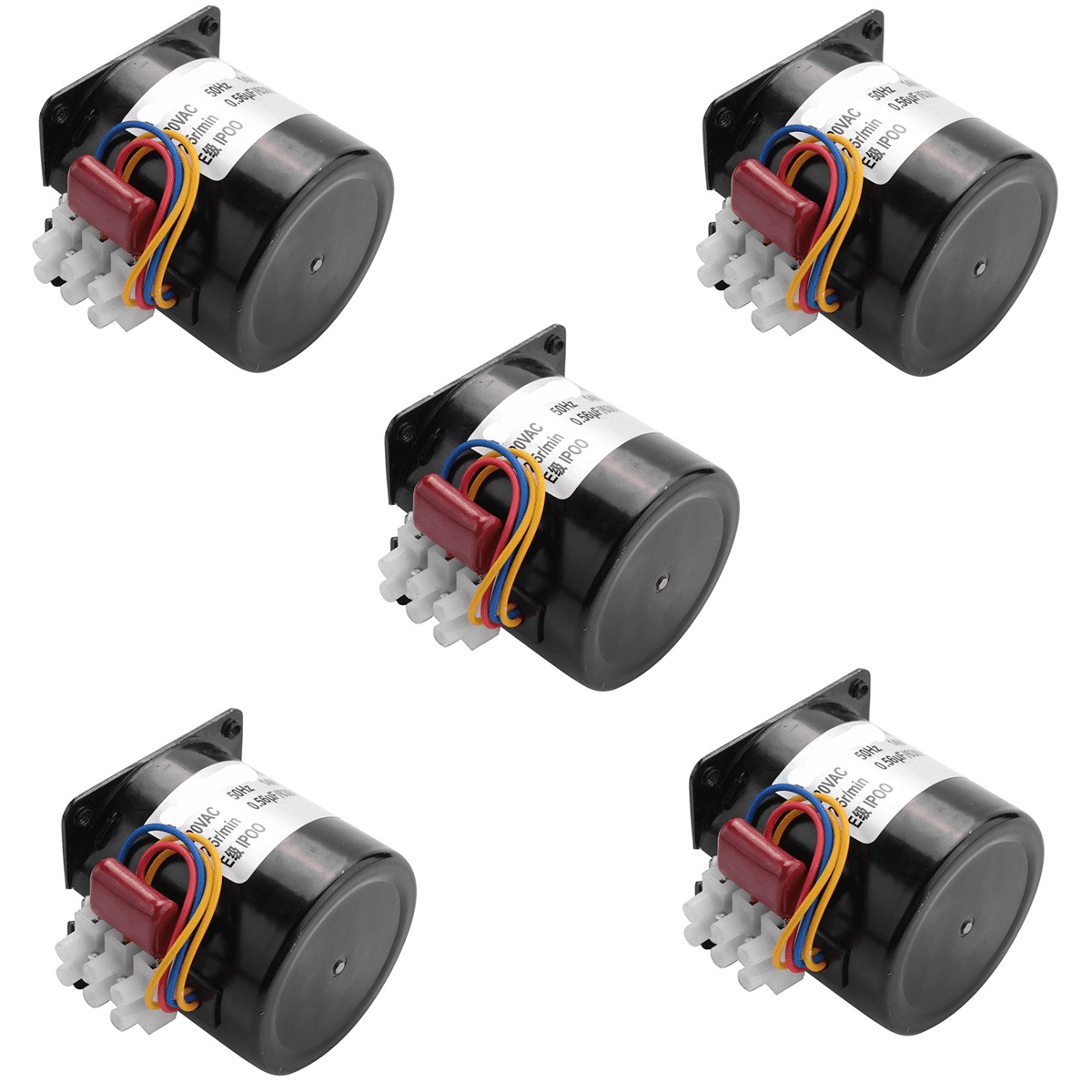 5X 220V AC Synchronous Gear Motor 60KTYZ 60KTYZ Permanent