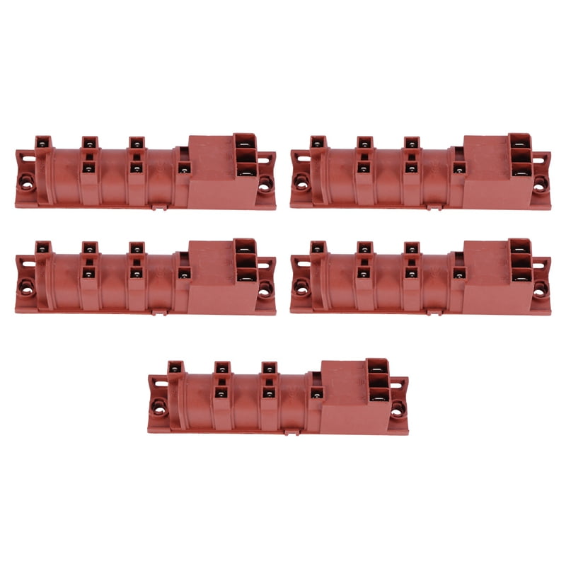 5X 220V Stove Ac Pulse Igniter with Six Terminals Water Heater Parts