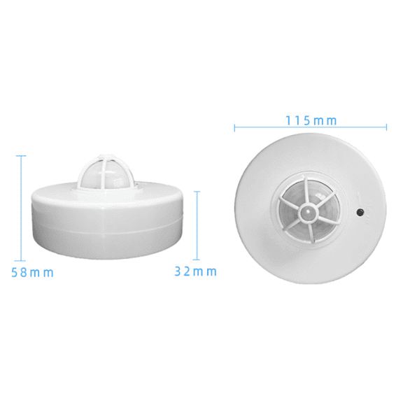 5X 3-12M 360 Degree Ceiling Occupancy Sensor Motion Sensor Light Switch High Sensitive PIR Motion Sensor Switch