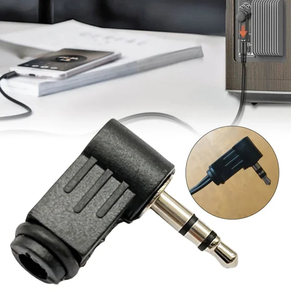 5X 3.5Mm Male Stereo Right Angle Earphone Audio Solder Terminal Connector Tr