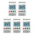 thumbnail image 1 of 5X 3 Phase Din Rail Adjustable Under Over Voltage Protector Voltage Monitoring Sequence Protection Relay, 1 of 8