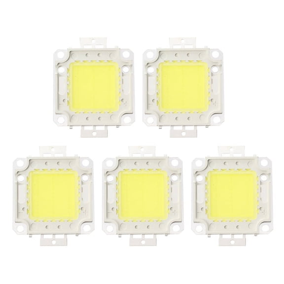 5X 30W LED Chip Bulb Light Lamp DIY White 2200Lm 6500K