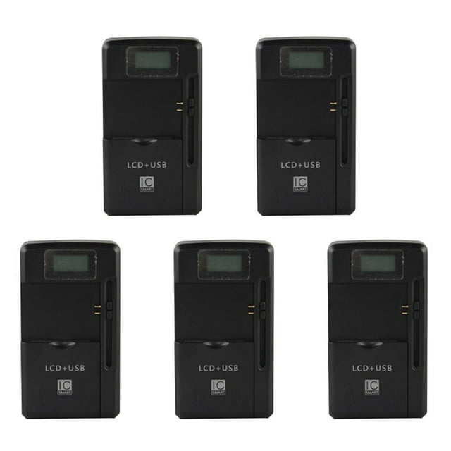 5X 4.2V Mobile Universal Battery Charger Wall Travel Charger for Cell
