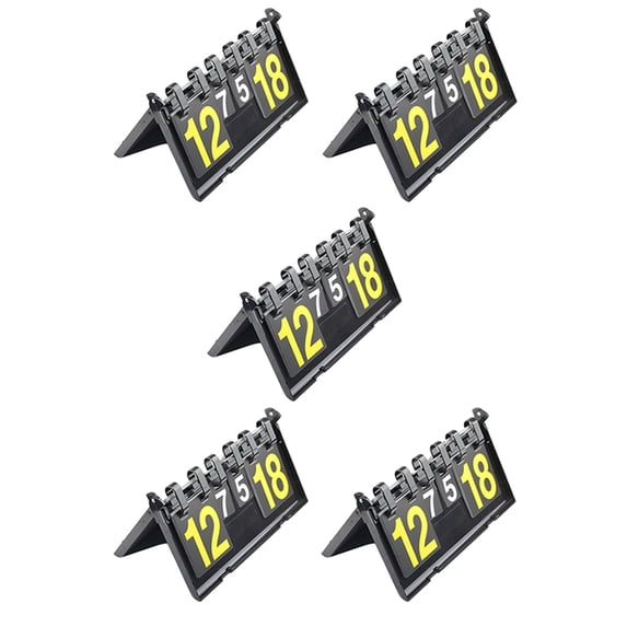 5X 4 Digit Score Board Basketball Football Volleyball Sport Table Tennis Scoreboard Waterproof Scoreboard