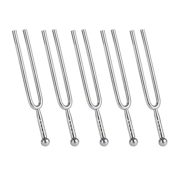 5X 440Hz A Tone Stainless Steel Tuning Fork Tuner Tunning Musical Instrument Gift