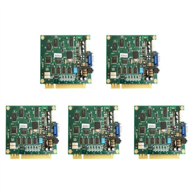 5X 60 in 1 Jamma Arcade Classics Game Board for Cocktail Arcade Machine