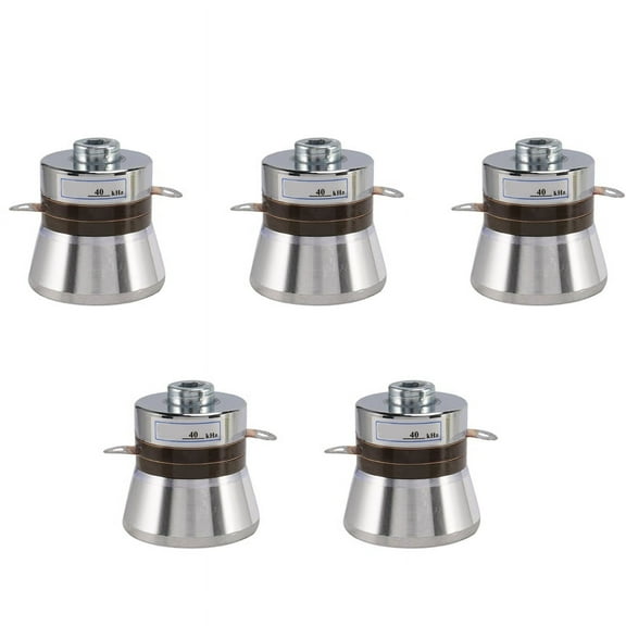 5X 60W 40KHz High Conversion Efficiency Ultrasonic Piezoelectric Transducer Cleaner High Performance Acoustic Components