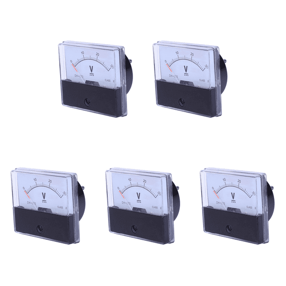 5X -670 Accuracy DC 30V Analog Panel Meter Voltmeter