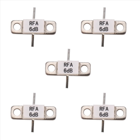 5X 6DB ATTENUATORS FLANGED 100 Watt 6 DB 100W-6DB RFP 100W-6DB 100Watt DC-3.0 Ghz RFP 100W-6DB RFR 6-100,5 x 6dB ATTENUATORS