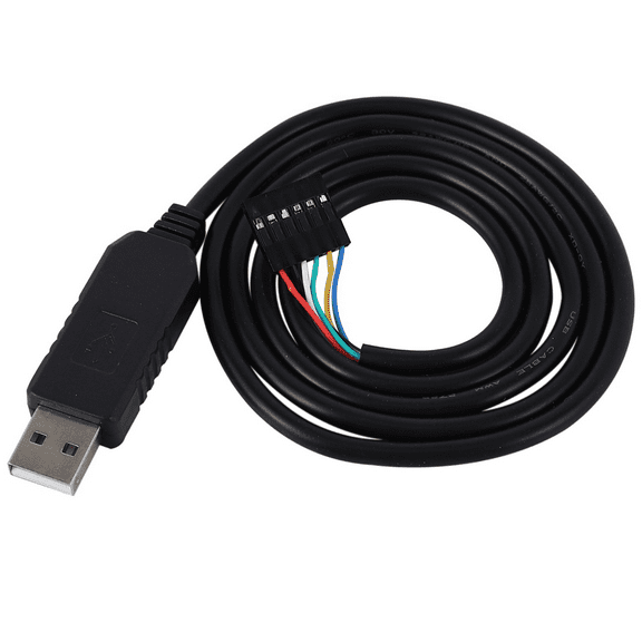 5X 6Pin Ft232Rl Module for USB to Ttl Uart Serial Wire Adapter Rs232 Download Cable Module Led Indicator