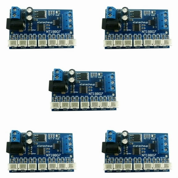 5X 7 Channel RS485 Temperature Sensor Measurement MODBUS RTU Paperless Recorder PLC NT18B07