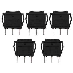 5X AC15A/250V 20A/125V 3 Pin SPDT ON-OFF-ON 3 Position Snap Rocker Switch