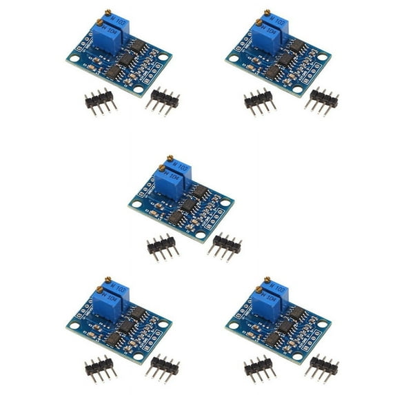 5X AD620 Microvolt MV Voltage Amplifier Signal Booster 3-12V DC Instrumentation Modu Board