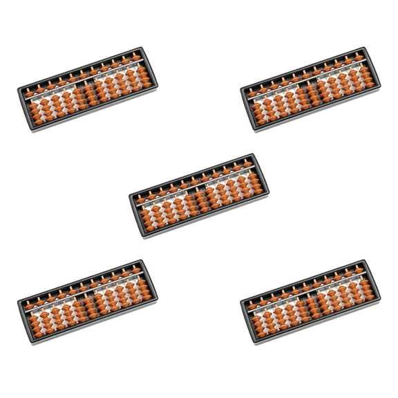 5X Abacus Toy 11 Digits Kid School Learning Arithmetic Toy Chinese Abacus Educational Toys for Children