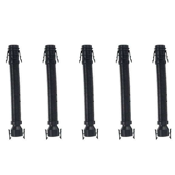 5X Air Filter Intake Breather Pipe for - 1 3 5 7 E81 E87 E90 N47 N57 F10 F01 13717803842 13717810772,5 x Intake Breather Pipe,Black