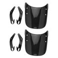 thumbnail image 1 of 5X Airflow Adjustable Universal Motorcycle Headlight Windshield Windscreen Wind Deflector Motorcycle Universal, 1 of 8