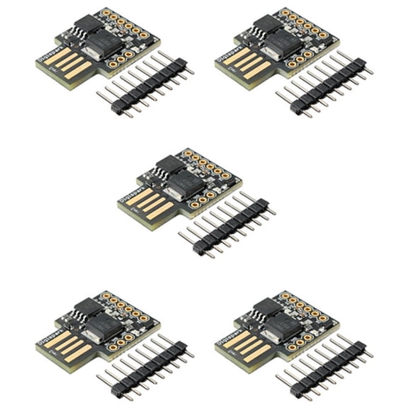 5X Attiny85 Board Development Board USB for Digispark,5 x development board,black