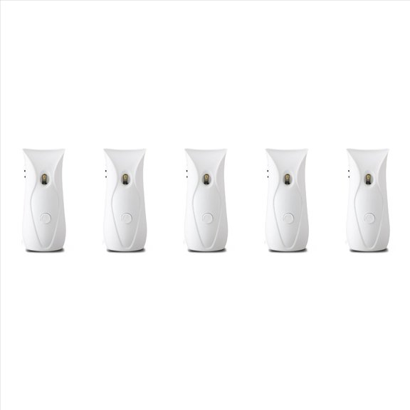 5X Automatic Air Freshener Dispenser Bathroom Timed Air Freshener Wall Mounted, Automatic Scent Dispenser for Home
