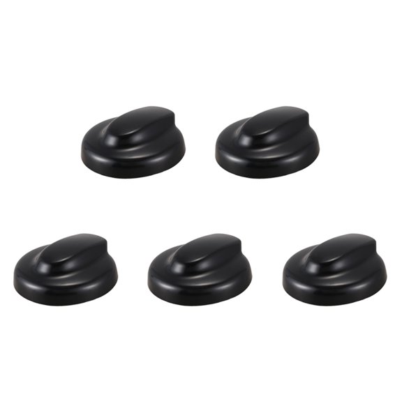 5X Black Fuel Tank Cap Cover for for Mini Gen 2 R56 for S JCW 2006-2013 High Quality ABS Oil Tank Car Cover