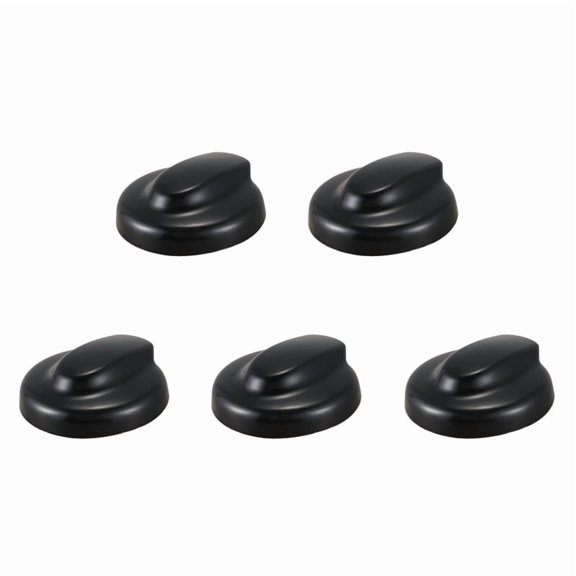 5X Black Tank Cap Cover for for Mini Gen 2 R56 for S JCW 2006-2013 High Quality ABS Oil Tank Car Cover