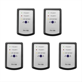 5X Black Speaker Polarity Tester PH Phase Meter/Phasemeter for Auto Car,5 x PH Phase Meter,Black