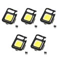 thumbnail image 1 of NEW 5X COB Flashlight,500Lumen Bright Rechargeable Keychain Flashlight 3 Light Mode with Bottle Opener for Fishing,Camping, 1 of 8
