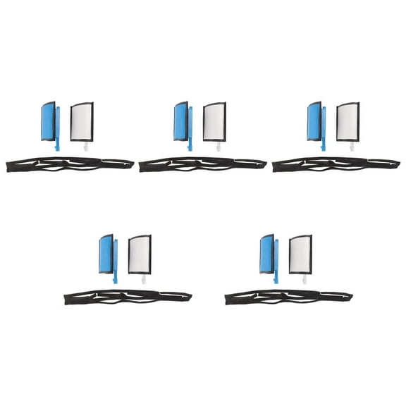 5X Car Dual Zone Air Conditioning Heater Flap Repair Kit 6480E3 for 407 2004-2016 C5 2001-2008