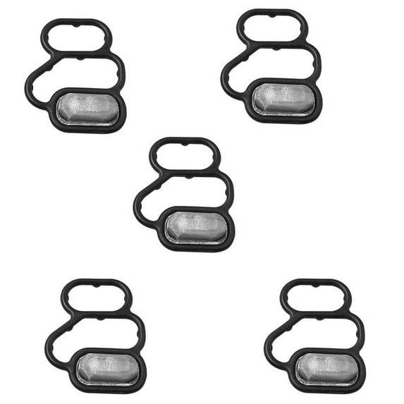 5X Car Engine VTEC Solenoid Gasket Variable Timing Solenoid Valve Filter Gasket 15825-RB0-003 for -Z Fit City