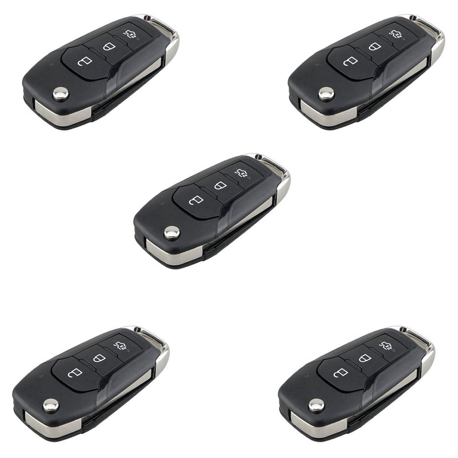 5X Car Smart Remote Key 3 Button 433MHz 49Chip Fit for KA+ Modeo Glaxy ...