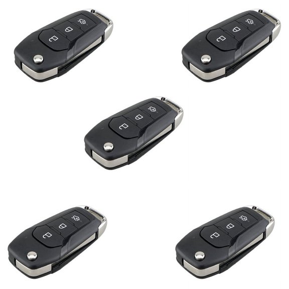 5X Car Smart Remote Key 3 Button 433MHz 49Chip Fit for KA+ Modeo Glaxy 2014 2015 2016 DS7T-15K601-B