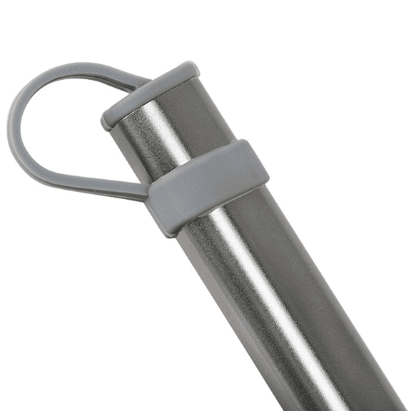 5X Chopsticks Storage Tubes Aluminum Alloy Box Case for Titanium Chopsticks Storage Box Without Chopsticks Gray