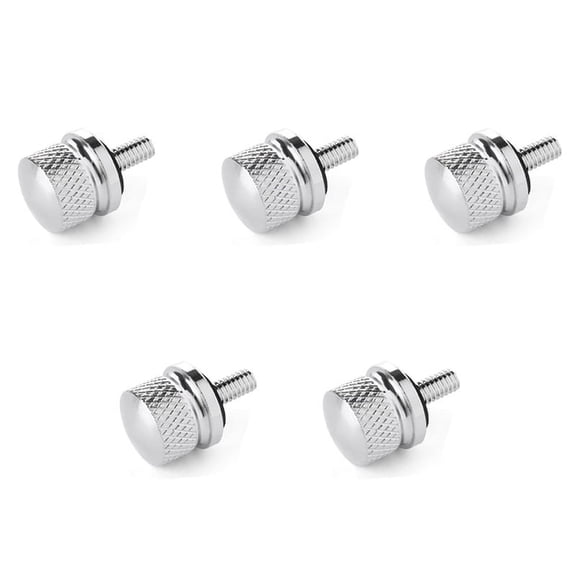 5X Chrome Aluminum Bolt Screw Cap for