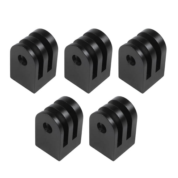 5X Cnc Aluminum Mini Tripod Mount Outdoor Sports Camera Base Adapter for All 1/4 Inch Screw Monopod Accessory